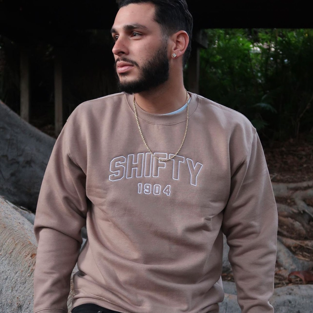 Latte Shifty Crew Neck