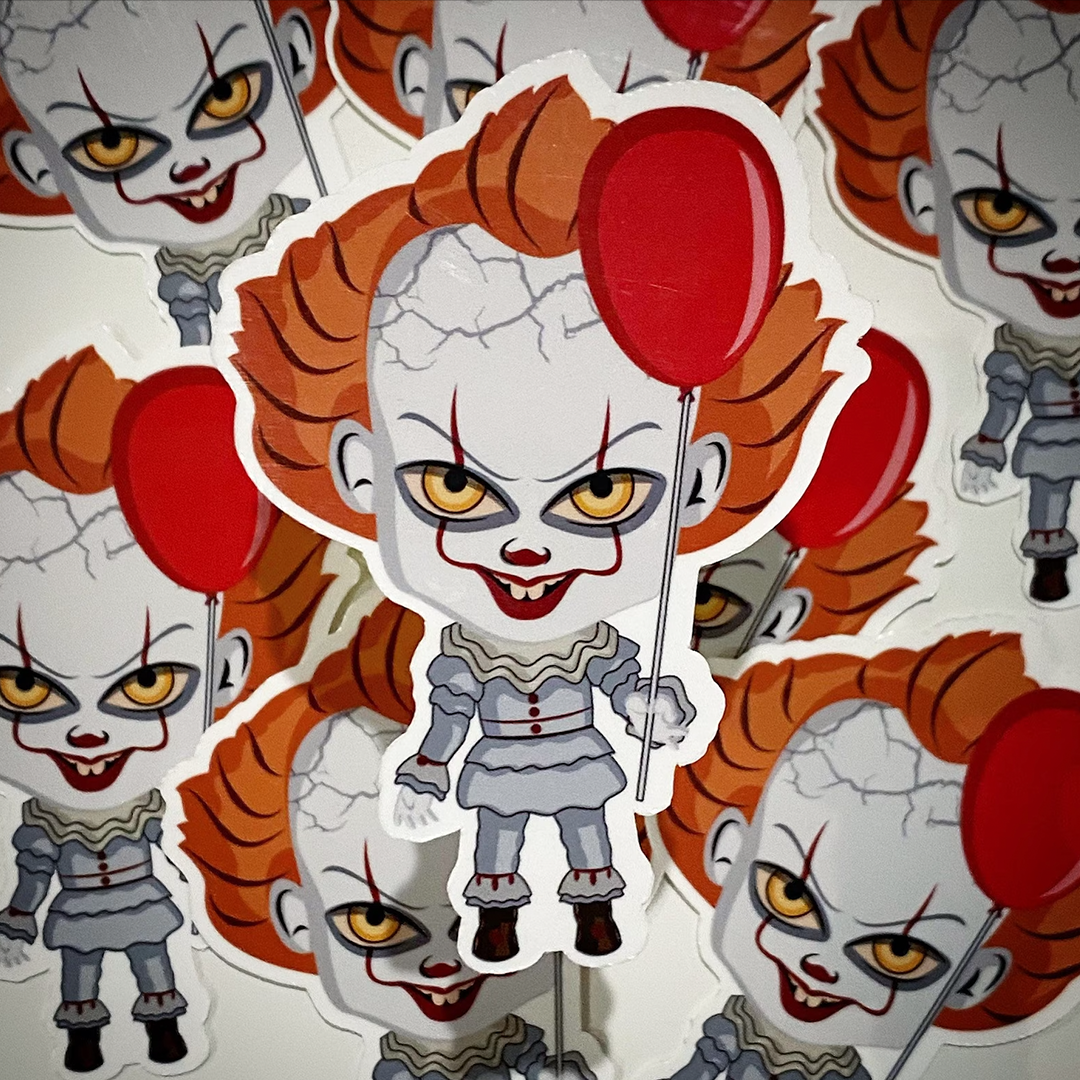 It The Clown Sticker