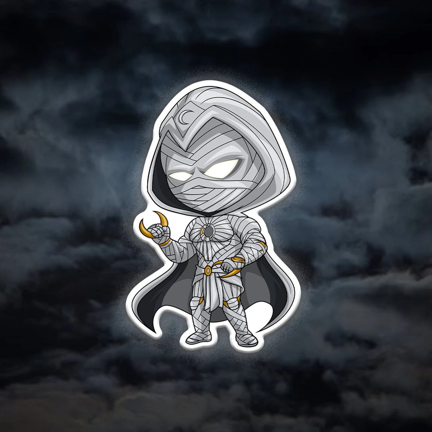 Moon Knight Sticker