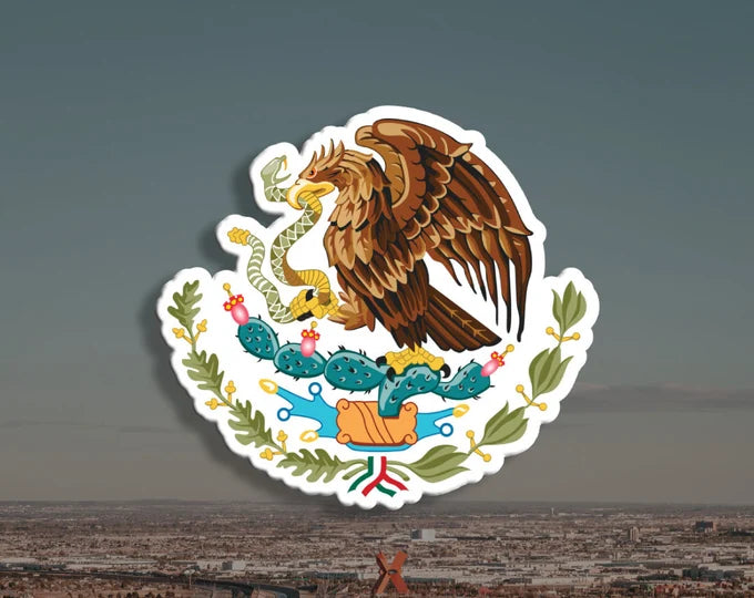 Mexico Emblem Sticker